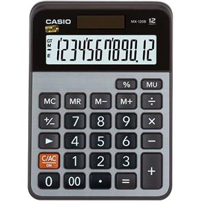 Calculadora de Mesa 12 Dígitos MX-120B Cinza CASIO