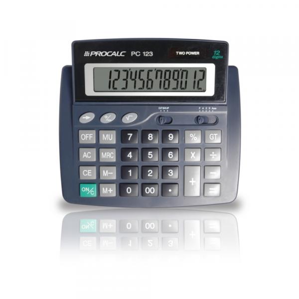 Calculadora de Mesa 12 Dígitos Procalc PC123