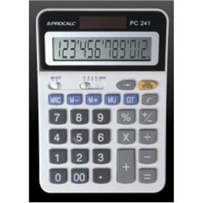 Calculadora de Mesa 12Dig Pc241 Procalc