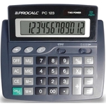 Calculadora De Mesa 12dig.visor Incl. Mod.pc123 Unidade