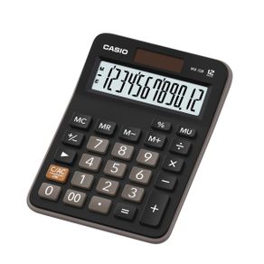 Calculadora de Mesa Casio MX-12B-S4-DC Preta