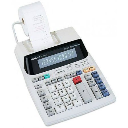 Calculadora de Mesa com Bobina El-1801V 110V - Sharp