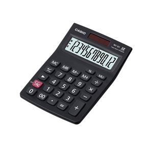 Calculadora de Mesa com Visor Xl, 12 Dígitos e Alimentação Dupla Inteligente Mz-12S Casio