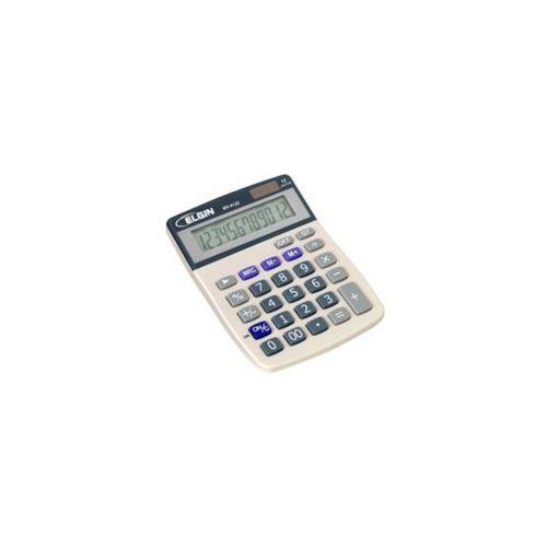 Calculadora de Mesa Eletrônica Mv-4122 Cinza Elgin