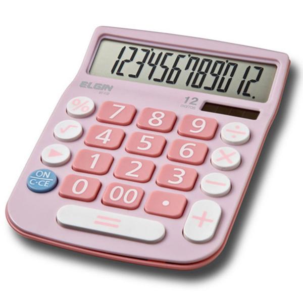 Calculadora de Mesa Elgin 42MV41300000 Rosa