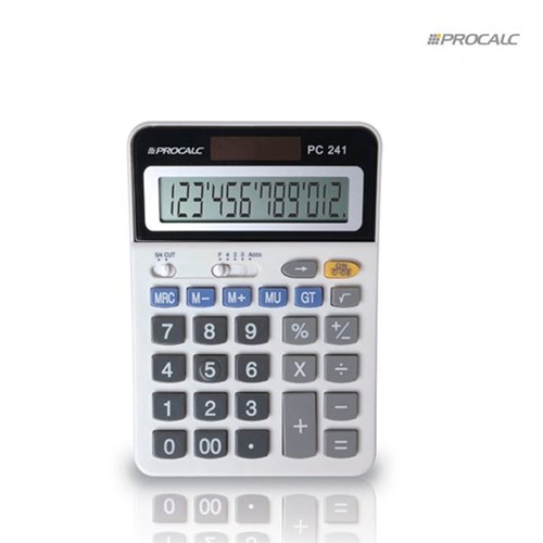 Calculadora de Mesa Gelo PC241 Procalc