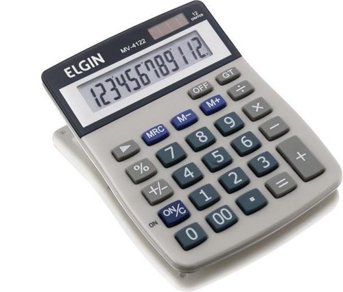 Calculadora de Mesa Mv-4122 - Elgin