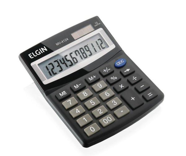 Calculadora de Mesa MV 4124 - Elgin