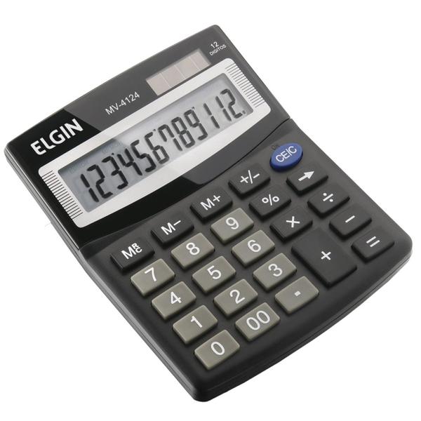 Calculadora de Mesa MV 4124 Elgin