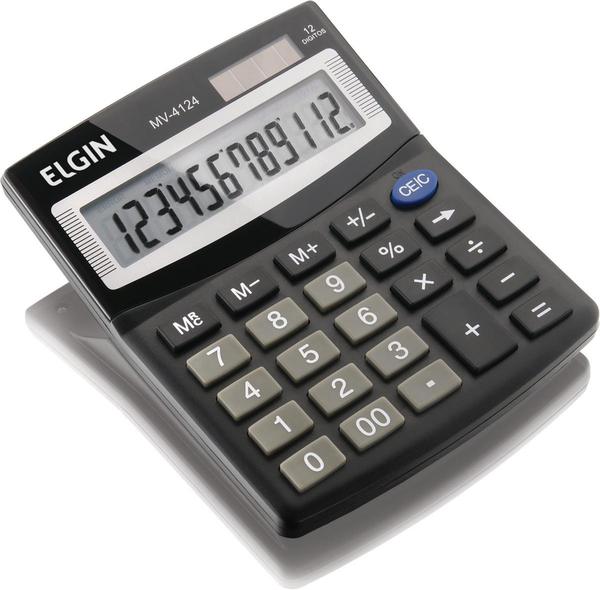 Calculadora de Mesa Mv-4124 - Elgin