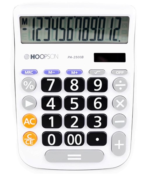 Calculadora de Mesa Pa-2500B Hoopson