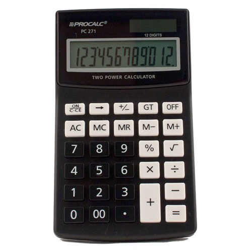 Calculadora de Mesa Pc271 12 Digitos Procalc