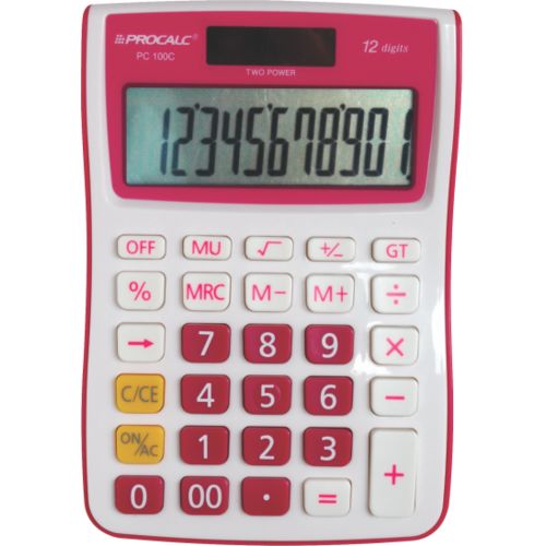 Calculadora de Mesa Procalc - Pc100 Pk