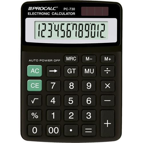 Calculadora de Mesa Procalc - Pc730