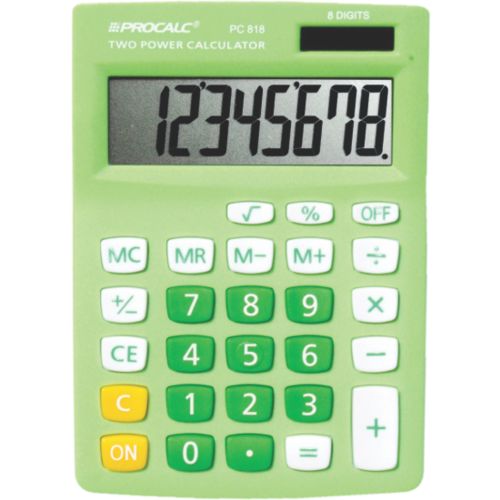 Calculadora de Mesa Procalc - Pc818 Gn