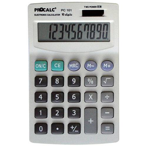 Calculadora de Mesa Procalc10 Díg Solar/Bat