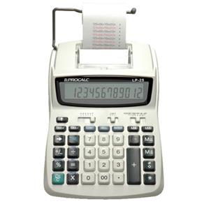 Calculadora de Mesa Semi-Profissional com Impressão e Bobina com Visor de Cristal Líquido com 12 Díg