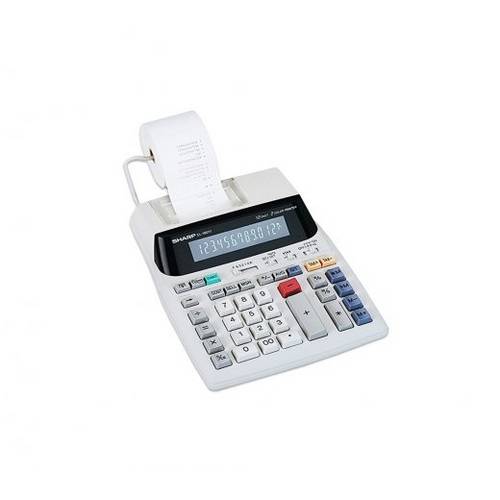 Calculadora de Mesa Sharp / Visor com 12 Dígitos / Impressora / Calendário / Relógio / 110v