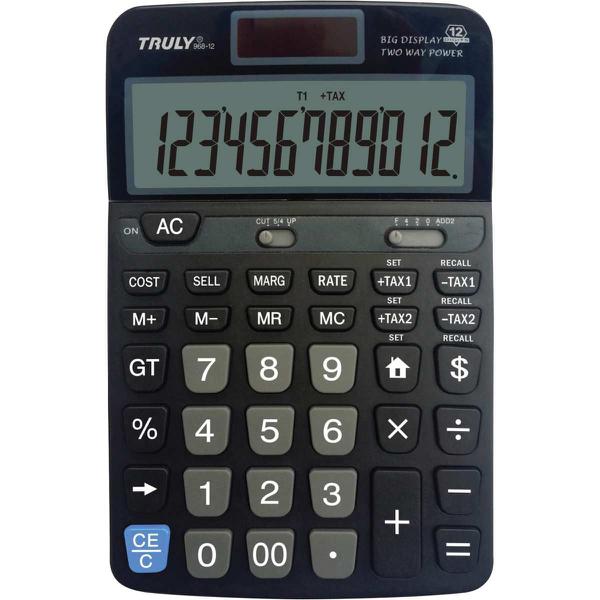 Calculadora de Mesa TRULLY 12DIG. MOD.968-12 - Procalc