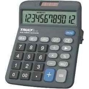 Calculadora de Mesa Truly 833-12 12 Dígitos