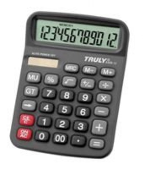 Calculadora de Mesa Truly 836B-12 12 Digitos