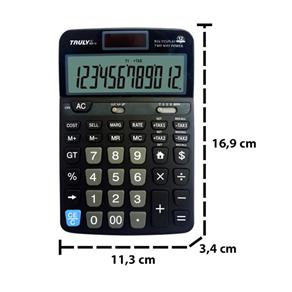 Calculadora de Mesa Truly 968-12