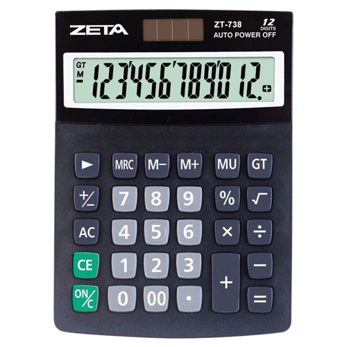 Calculadora de Mesa Zeta 8 Dígitos Zt718 7471