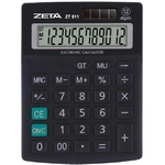 Calculadora De Mesa Zeta Zt811 12 Dígitos Preta
