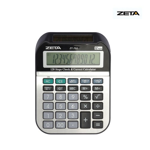Calculadora de Mesa Zt702 Zeta Calculadora de Mesa Zt702 4840 Zeta