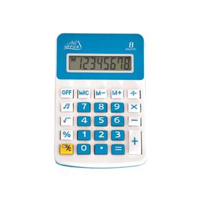 Calculadora Digital 8 Dígitos Azul