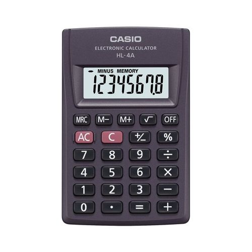 Calculadora Digital Casio Hl-4a
