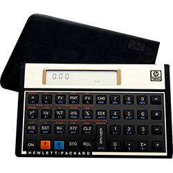 Calculadora Financeira 12C Gold + Capa - HP