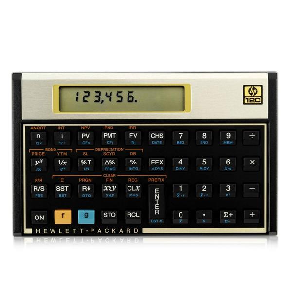 Calculadora Financeira 12C Gold - HP