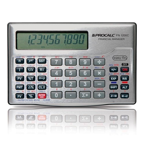 Calculadora Financeira 12C RPN e Algébrica Procalc