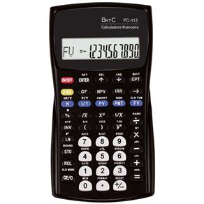 Calculadora Financeira BrTC FC-113