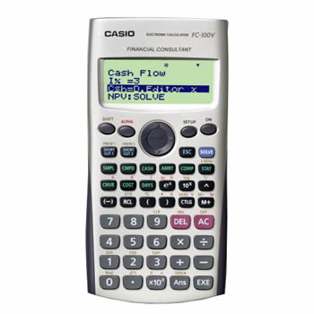 Calculadora Financeira Casio FC-100V-W-DH