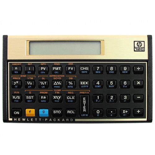 Calculadora Financeira, Hp 12c, Gold