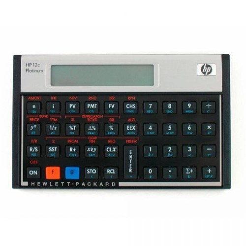 Calculadora Financeira HP 12C, Platinum