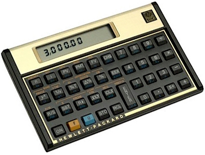 Calculadora Financeira HP12C Gold Original