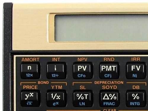 Calculadora Financeira Hp12c Hp 12c Gold