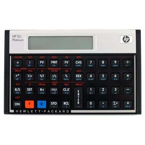 Calculadora Financeira Platinum 12C - H - P
