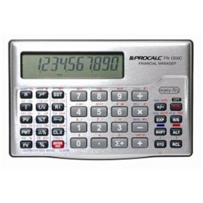 Calculadora Financeira Procalc Fn1200C - Calculadora Financeira Rpn