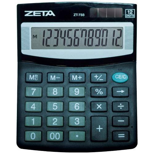 Calculadora Mesa 12 Digitos Zt 733 Zeta