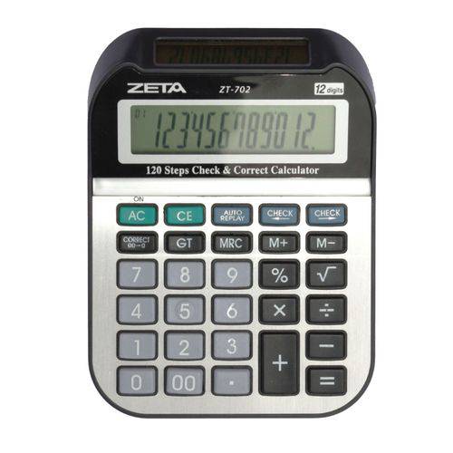 Calculadora Mesa 12 Digitos Zt 702 Zeta