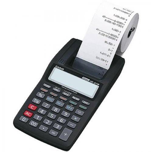 Calculadora Mesa Impressao 12 Digitos Hr-8tm-Bk Preta Casio