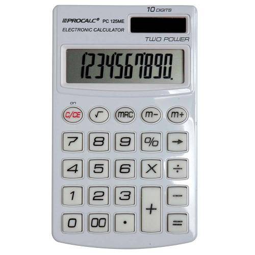 Calculadora Pc 125-W Branca Procalc