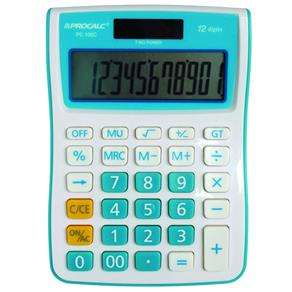 Calculadora Pc100-Bl Azul Procalc