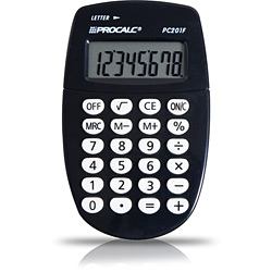 Calculadora Pessoal Procalc 8 Dig Procalc C/ Mini Estilete