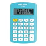 Calculadora Pessoal Procalc Pc986-bl 8 Dígitos Azul