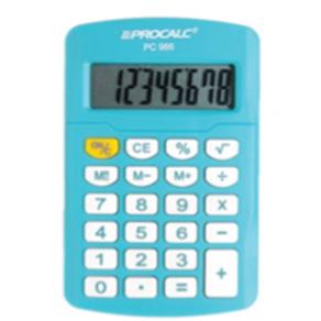 Calculadora Pessoal Procalc Pc986-Bl 8 Digitos Azul